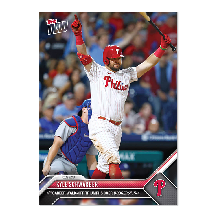 Kyle Schwarber  - 2023 MLB Topps NOW® Card 414 - PR: 571