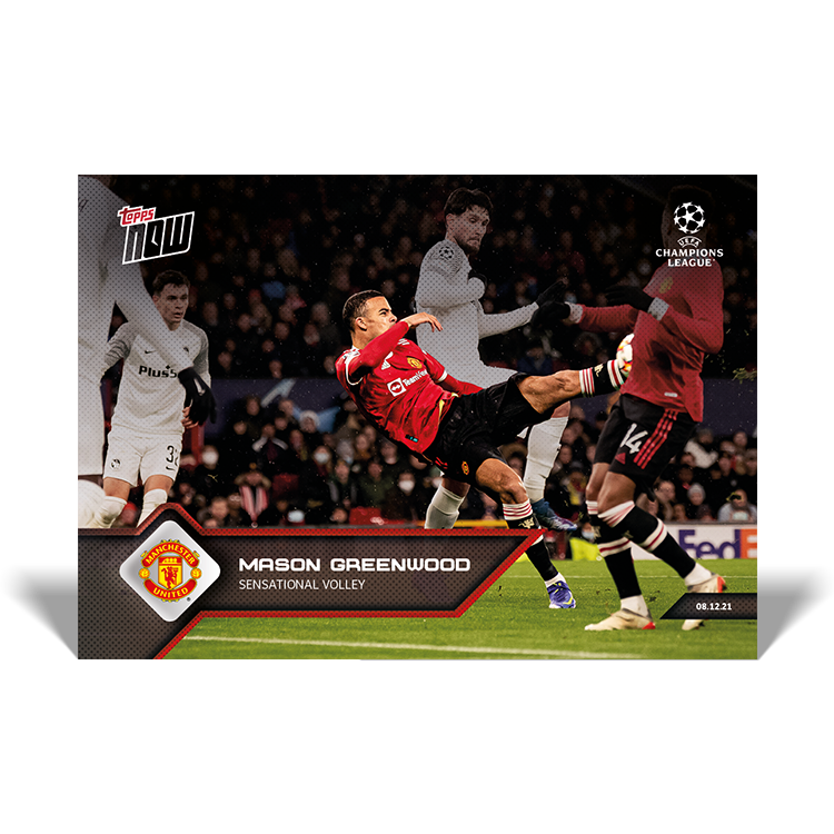 Sensational volley - UCL Topps NOW® Card #98 - PR: 857