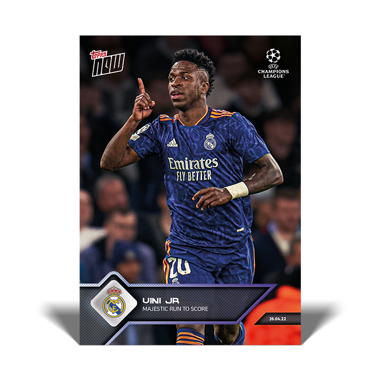 Majestic run to score - UCL Topps NOW® Card #146 - PR: 1081