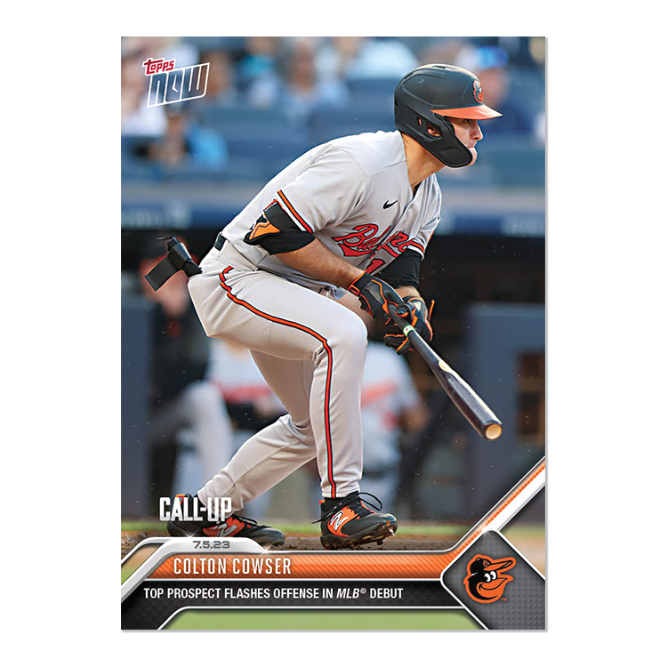 Colton Cowser  - 2023 MLB Topps NOW® Card 529 - PR: 2992