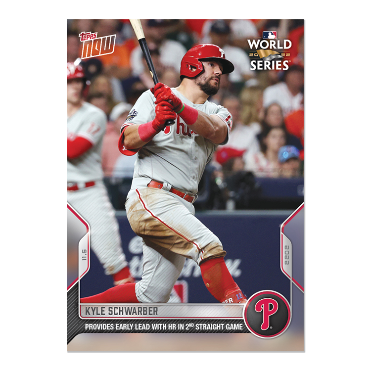 Kyle Schwarber  - 2022 MLB Topps NOW® Card 1157 - PR: 1063