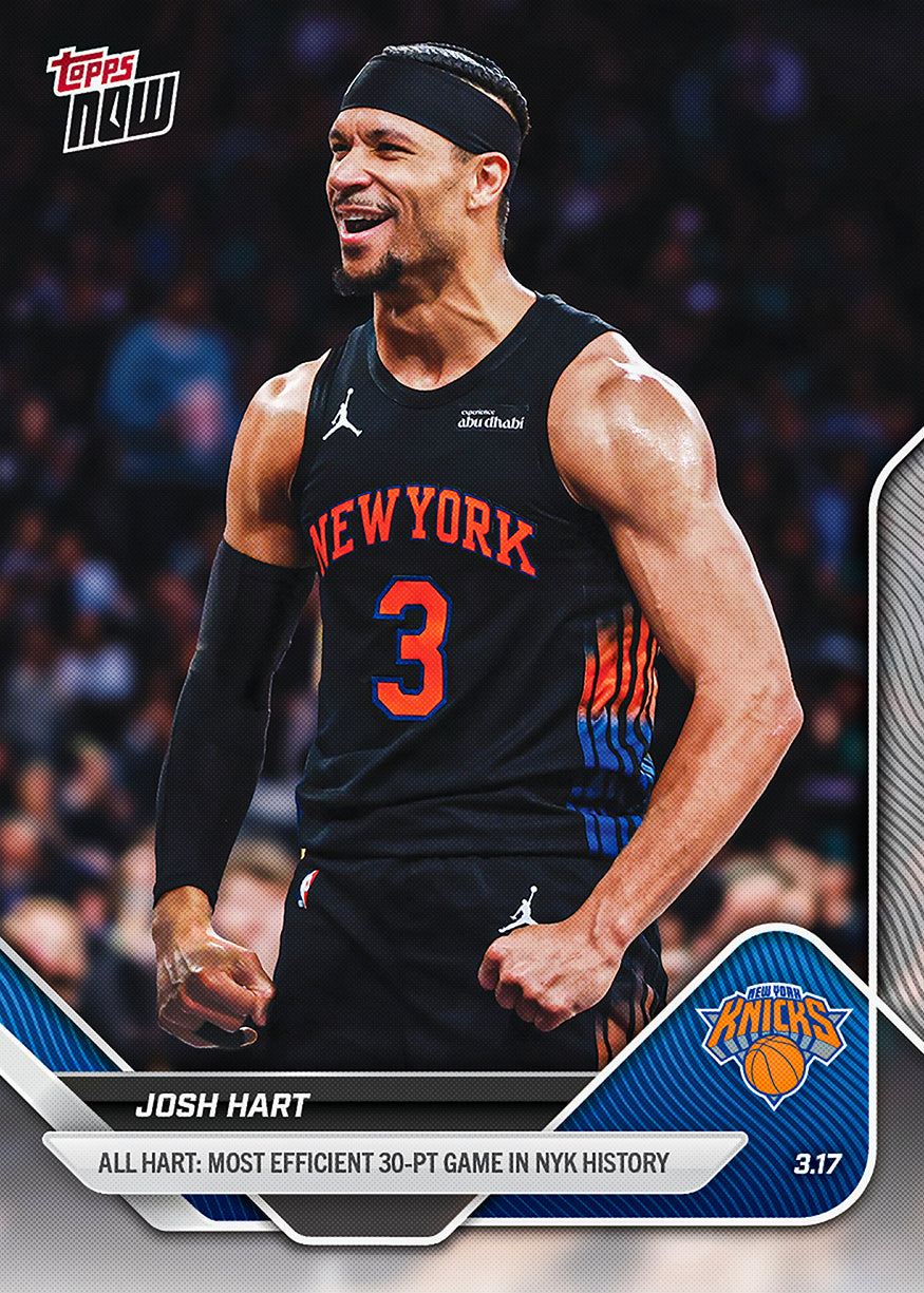 Josh Hart - 2025-26 NBA Topps NOW® - Card 211