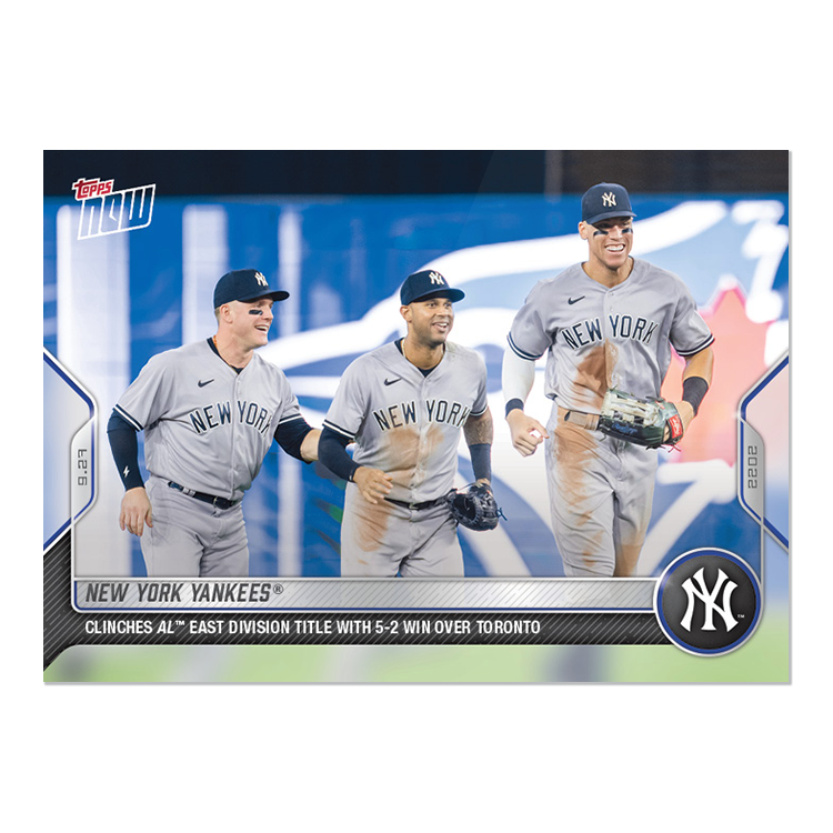 New York Yankees  - 2022 MLB Topps NOW® Card 965 - PR: 906