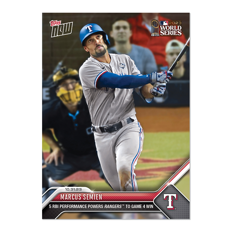 Marcus Semien  - 2023 MLB Topps NOW® Card 1067 - PR: 977