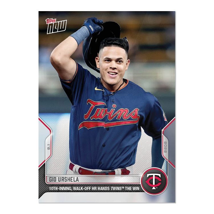 Gio Urshela  - 2022 MLB Topps NOW® Card 633 - PR: 246