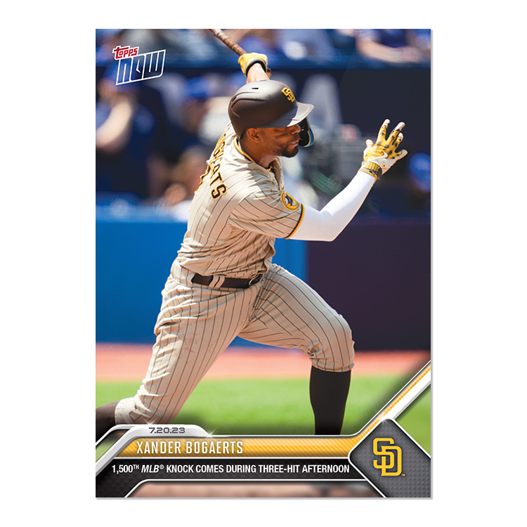 Xander Bogaerts  - 2023 MLB Topps NOW® Card 595 - PR: 258