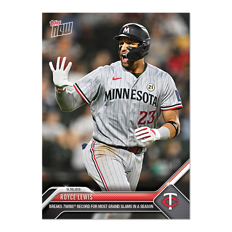 Royce Lewis  - 2023 MLB Topps NOW® Card 871 - PR: 1020