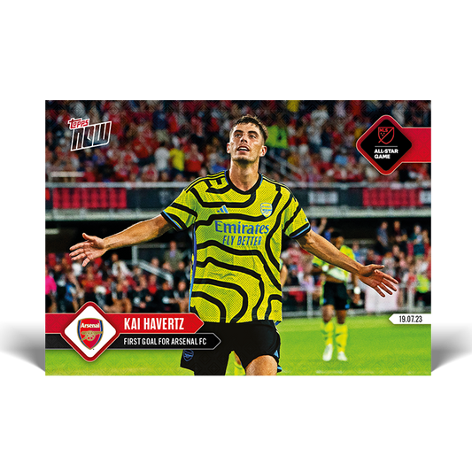 First goal for Arsenal FC - ARSENAL Topps NOW® Card #005 - PR: 252