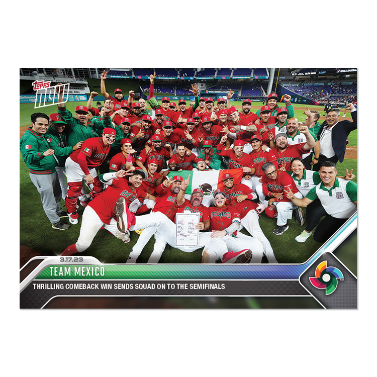 4-Card Bundle - 2023 World Baseball Classic Topps NOW® Cards: WBC54-WBC57