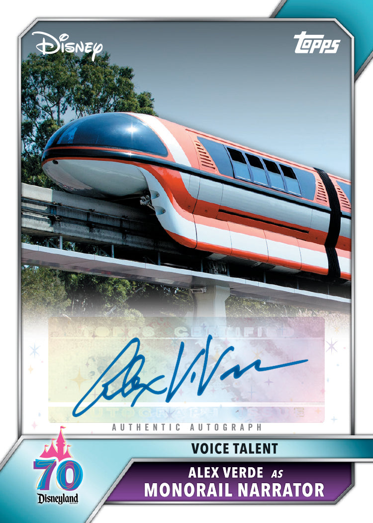 2025 Topps Disneyland 70th Anniversary - Hobby Box - Sealed Case