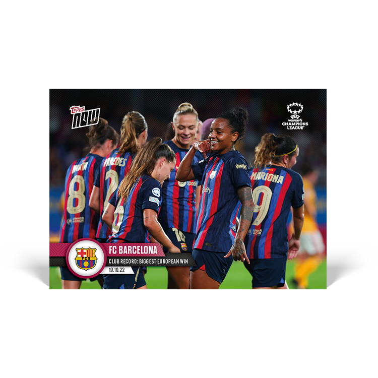 5 Card Bundle - UWCL Topps NOW® - #1-5