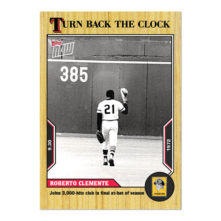 Roberto Clemente  - 2022 MLB Topps NOW® Turn Back The Clock - Card 184 - PR: 869