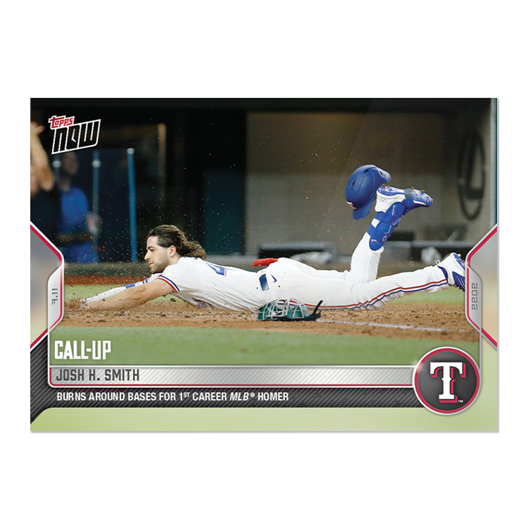 Josh H. Smith  - 2022 MLB Topps NOW® Card 513 - PR: 625
