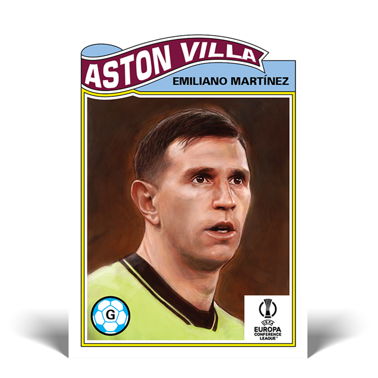 Topps UCC Living Set Card #658 - Emiliano Martínez - PR: 571