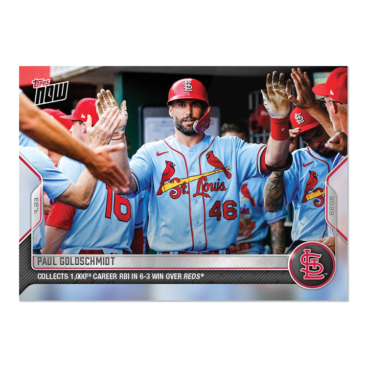 Paul Goldschmidt  - 2022 MLB Topps NOW® Card 584 - PR: 421