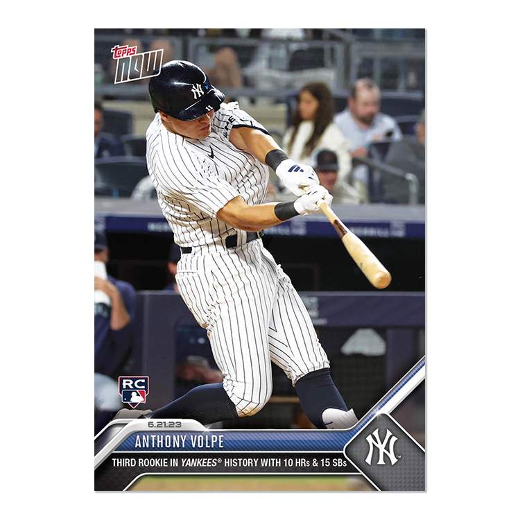 Anthony Volpe  - 2023 MLB Topps NOW® Card 476 - PR: 2239