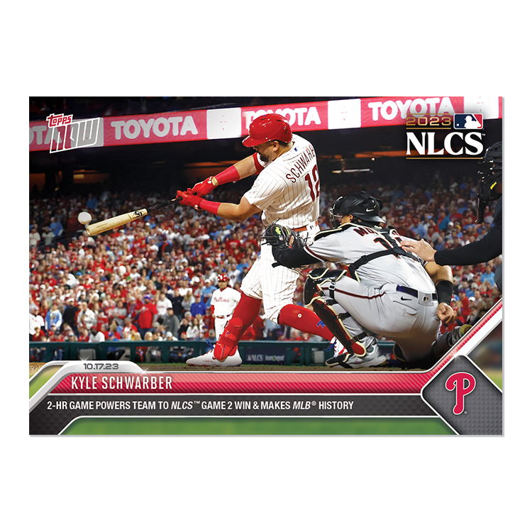 Kyle Schwarber  - 2023 MLB Topps NOW® Card 1012 - PR: 1140