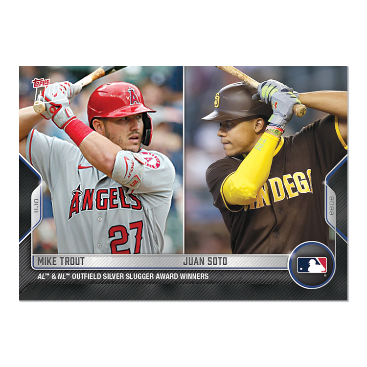 Mike Trout/Juan Soto  - 2022 MLB Topps NOW® Card OS31 - PR: 863