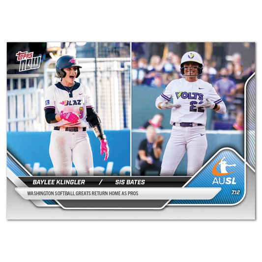 Baylee Klingler/Sis Bates - 2025 AUSL Topps NOW® - Card 18