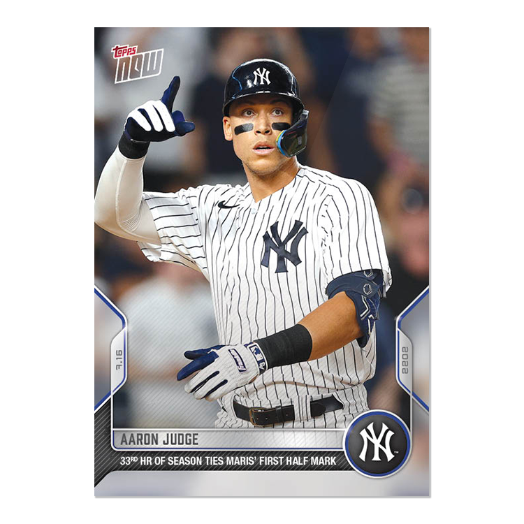 Aaron Judge  - 2022 MLB Topps NOW® Card 546 - PR: 1207