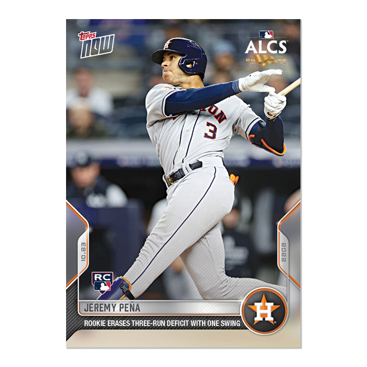 Jeremy Peña  - 2022 MLB Topps NOW® Card 1128 - PR: 1786