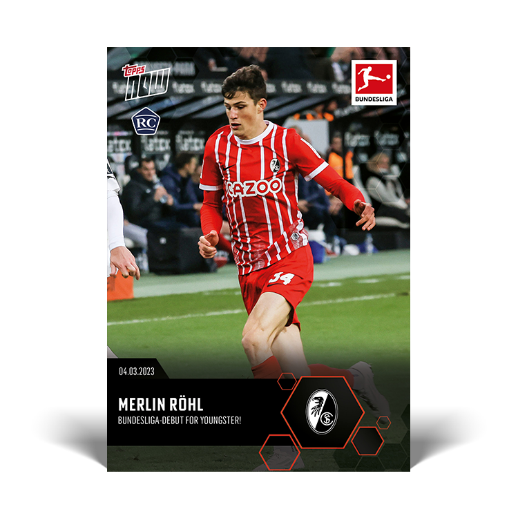 5 Cards Bundle - Bundesliga Topps NOW® #148-152