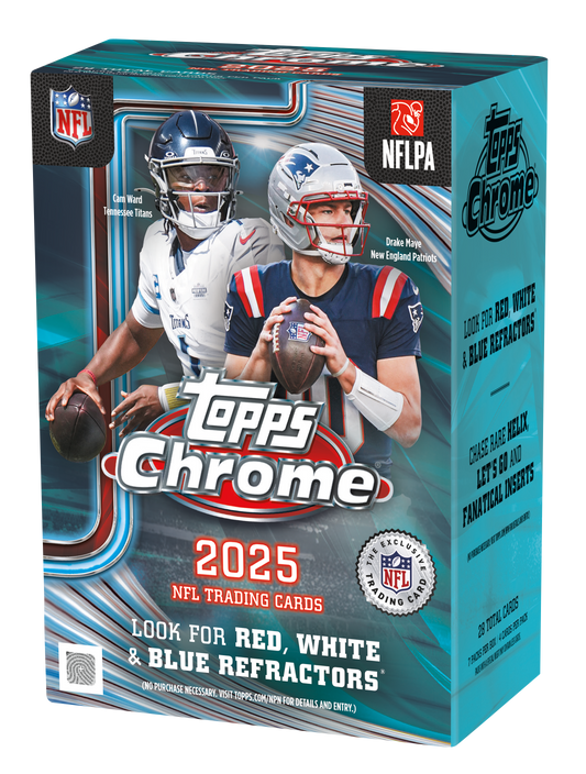 2025 Topps Chrome® Football - Value Box