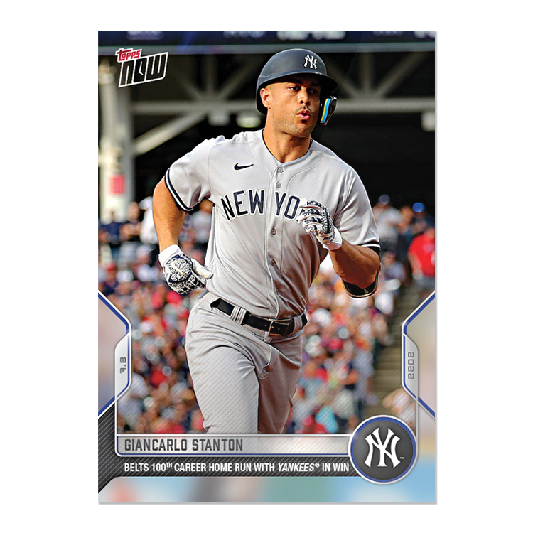 Giancarlo Stanton  - 2022 MLB Topps NOW® Card 453 - PR: 487