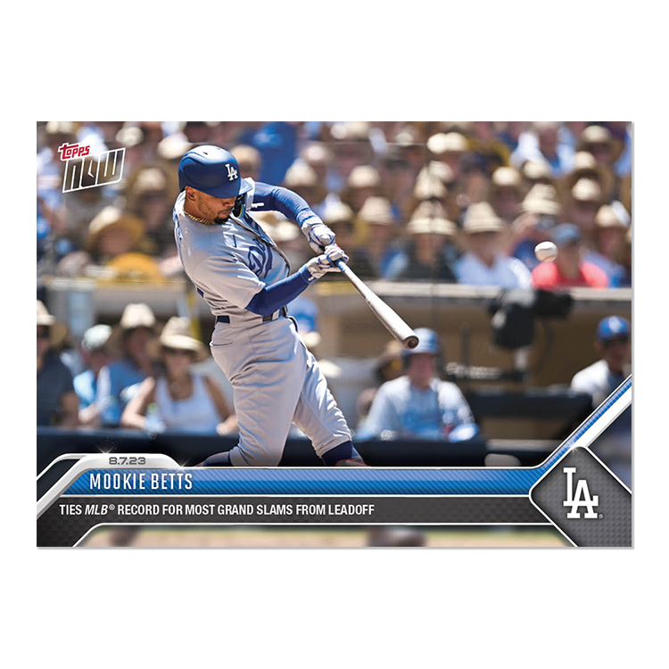 Mookie Betts  - 2023 MLB Topps NOW® Card 668 - PR: 727