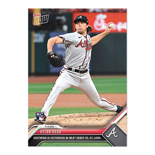 Dylan Dodd  - 2023 MLB Topps NOW® Card 51 - PR: 1316