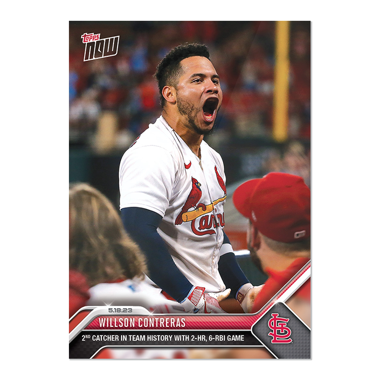 Willson Contreras  - 2023 MLB Topps NOW® Card 317 - PR: 431