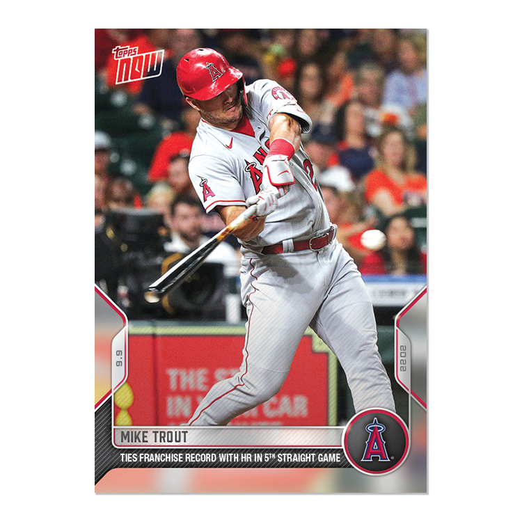 Mike Trout  - 2022 MLB Topps NOW® Card 871 - PR: 940