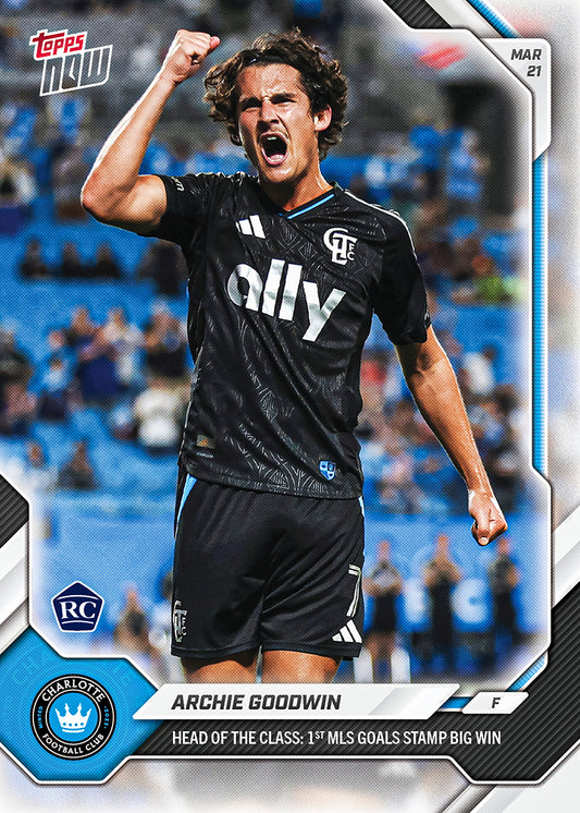 Archie Goodwin - 2026 MLS Topps NOW® - Card 17