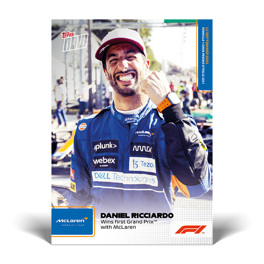Wins first Grand Prix™ since 2018 - F1 Topps NOW® Card #51 - PR: 2655