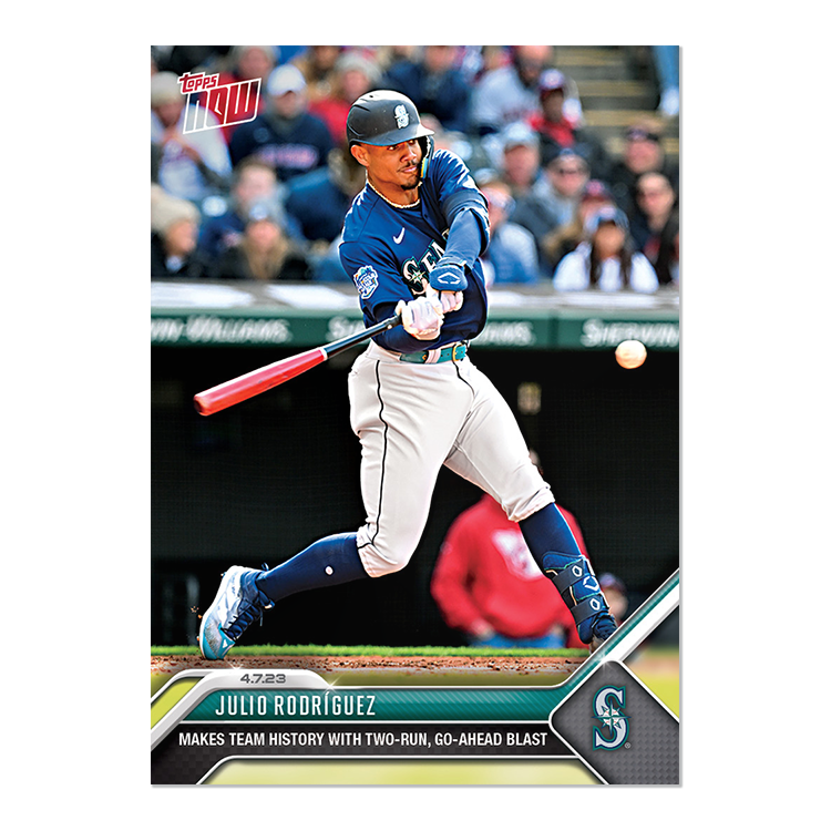 Julio Rodriguez  - 2023 MLB Topps NOW® Card 66 -PR: 1501