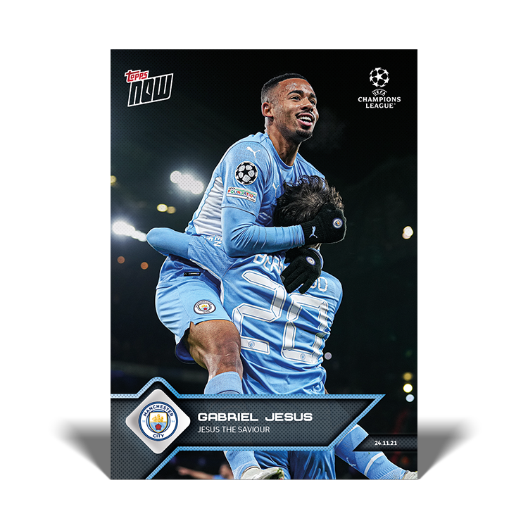 Jesus the saviour  - UCL Topps NOW® Card #82 - PR: 147