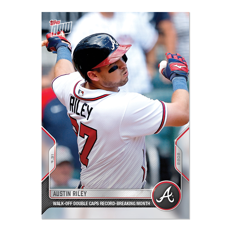 Austin Riley  - 2022 MLB Topps NOW® Card 622 - PR: 672