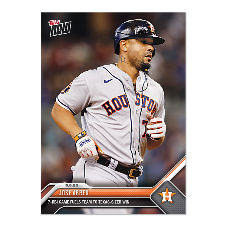 José Abreu  - 2023 MLB Topps NOW® Card 829 - PR: 372
