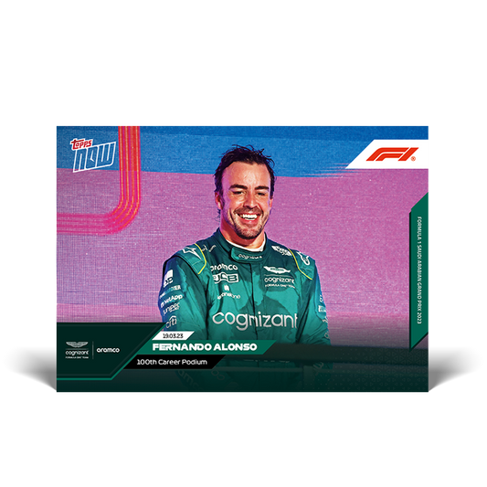100th Career Podium - F1 Topps NOW® Card #006 - PR: 2092