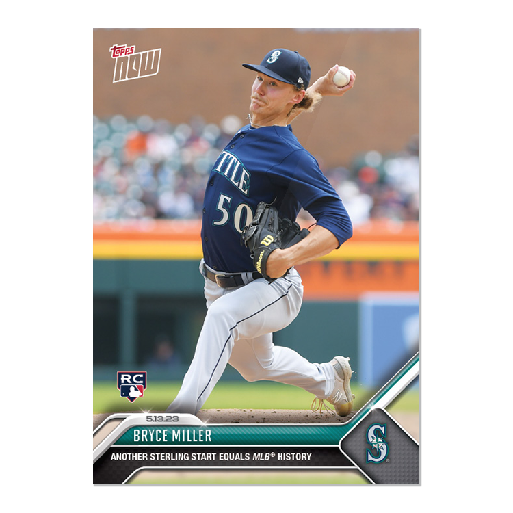 Bryce Miller  - 2023 MLB Topps NOW® Card 285 - PR: 1009