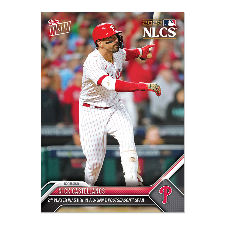 Nick Castellanos  - 2023 MLB Topps NOW® Card 1009 - PR: 1151