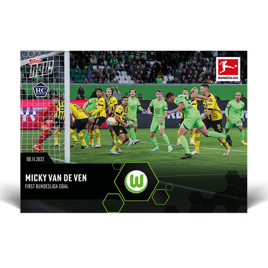 1st Bundesliga Goal - Bundesliga Topps NOW® Card #89 - PR: 127