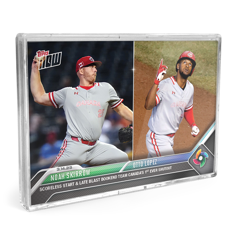 3-Card Bundle - 2023 World Baseball Classic Topps NOW® Cards: WBC43-WBC45