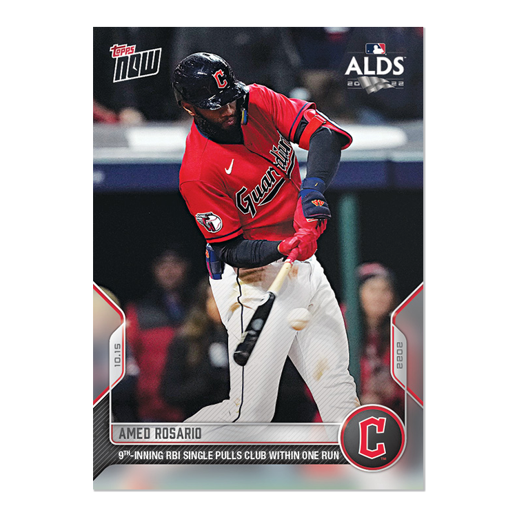 Amed Rosario  - 2022 MLB Topps NOW® Card 1086 - PR: 390