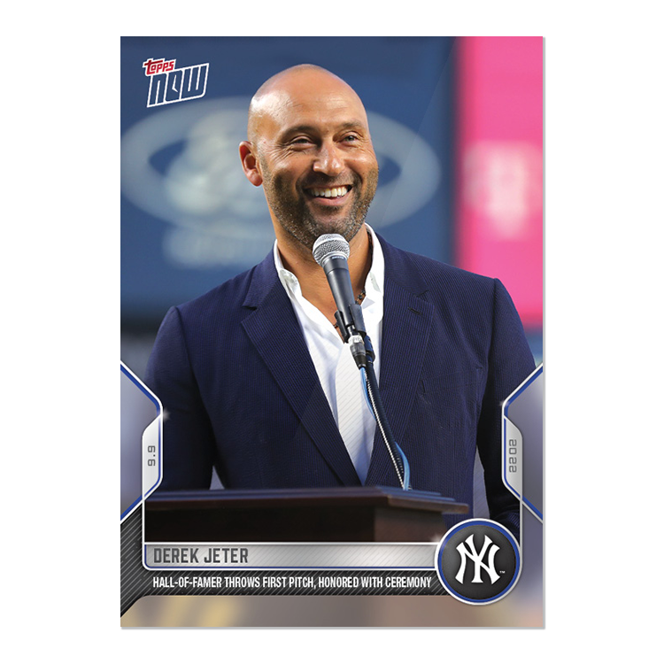 Derek Jeter  - 2022 MLB Topps NOW® Card 869 - PR: 1380