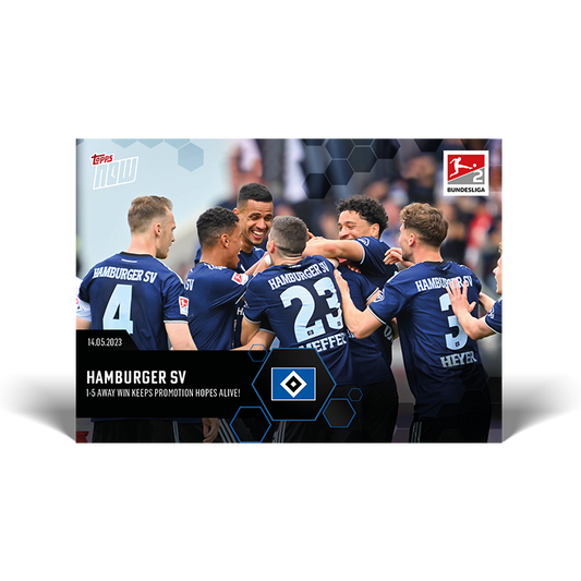 1-5 away win keeps promotion hopes alive! - Bundesliga Topps NOW® Card #204 - PR: 109