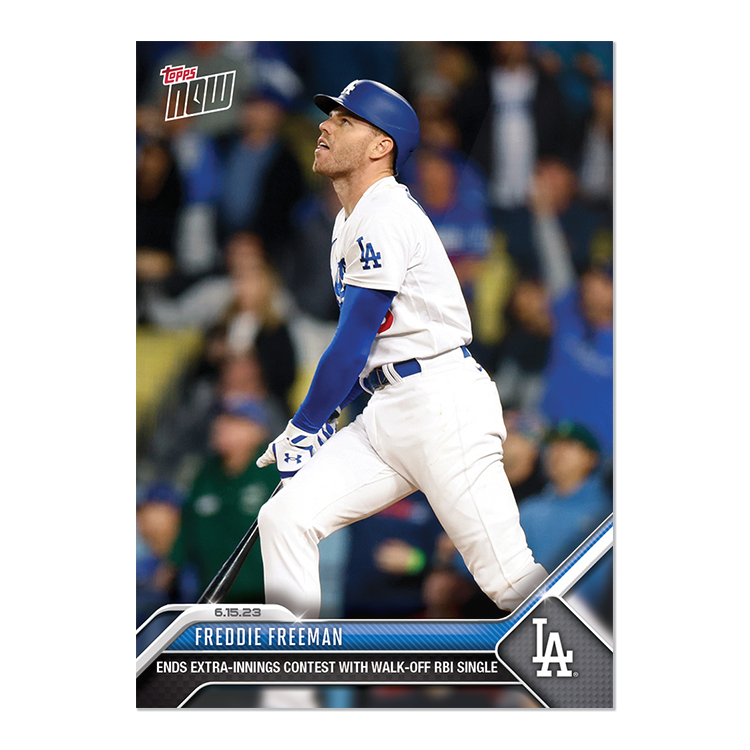 Freddie Freeman  - 2023 MLB Topps NOW® Card 447 - PR: 359