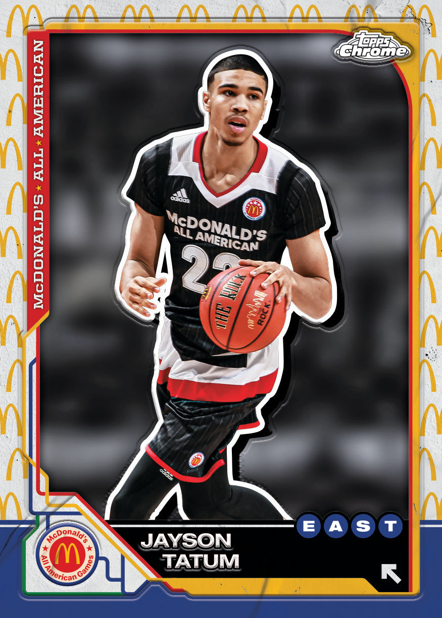 2025 Topps Chrome® McDonald’s All-American Basketball - Hobby Box - Sealed Case