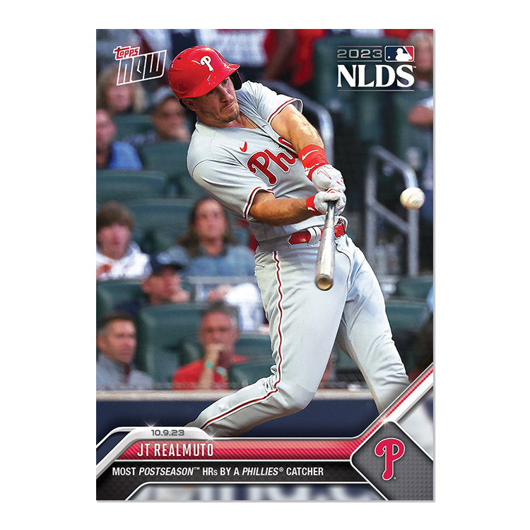 J.T. Realmuto  - 2023 MLB Topps NOW® Card 982 - PR: 742