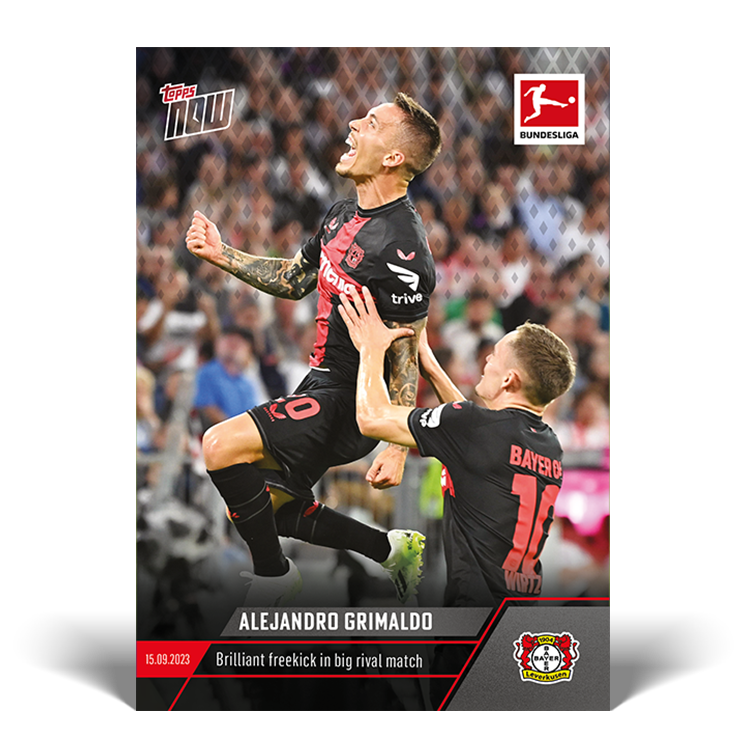 6 Cards Bundle - Bundesliga Topps NOW® #23-28
